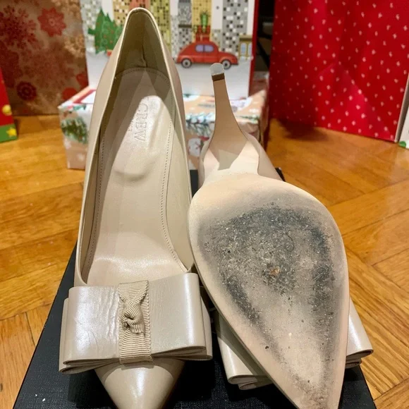 J.Crew Viv Pumps in Wild Mushroom/Nude - Picture 6 of 6